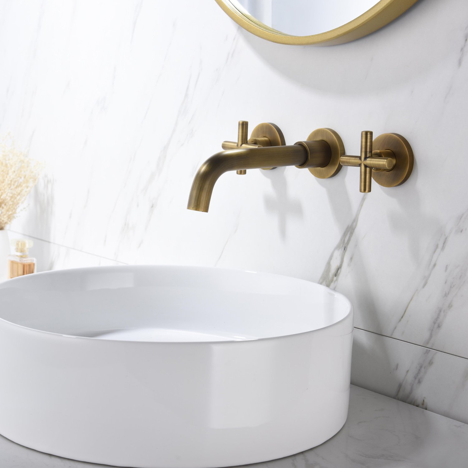 Bathroom Faucets, Wall-mounted Bathroom Sink Faucets - Image 5